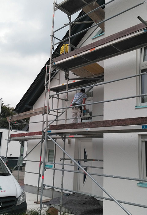 Rénovation de façade de charpente à Soisy-sur-École dans l'Essonne 91